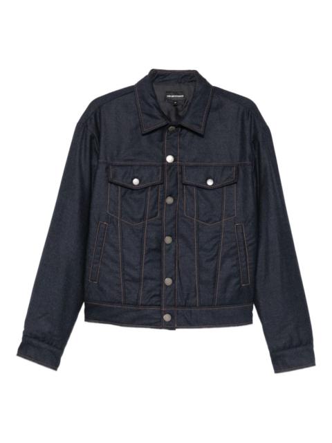 EMPORIO ARMANI button-fastening jacket