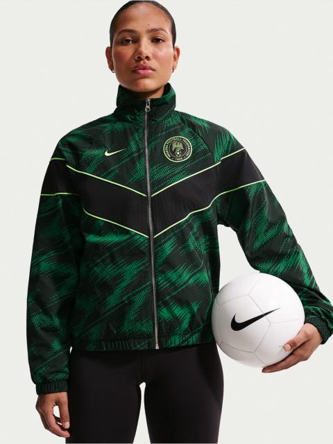 Nike Nigeria Windrunner Women's Nike Soccer UV Woven Jacket