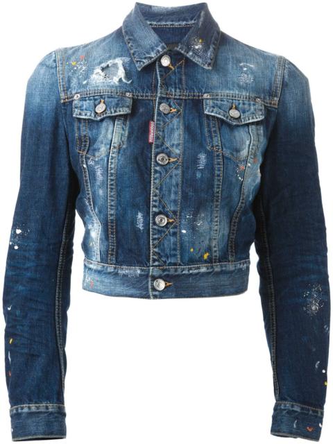 DSQUARED2 cropped denim jacket