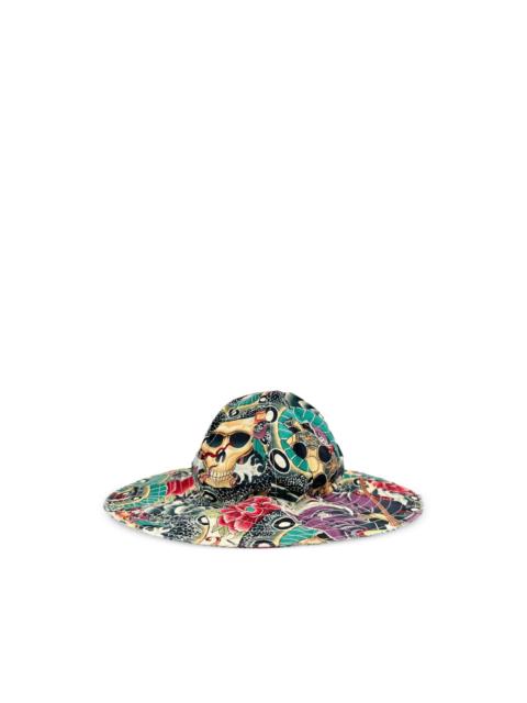 WHO DECIDES WAR Visions patterned hat
