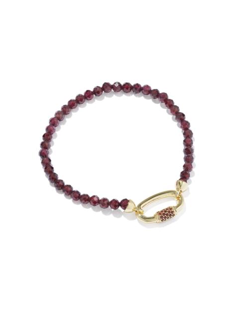 KENDRA SCOTT Emery Gold Beaded Stretch Bracelet
