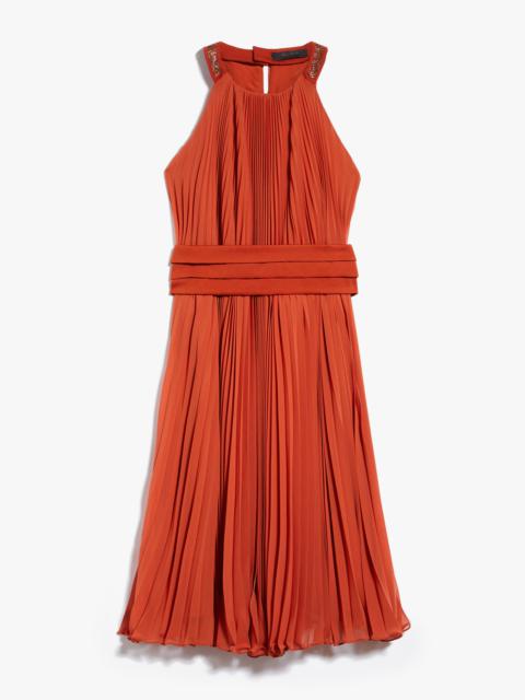 Max Mara GOLENA Short pleated dress