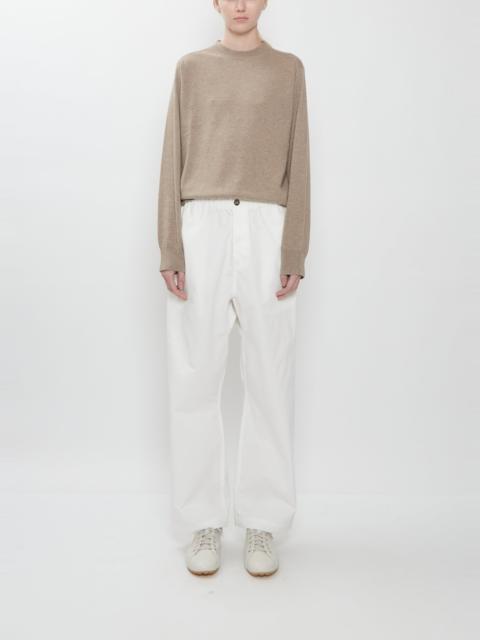SOFIE D'HOORE Pinot Winter Cotton Pants — Off White