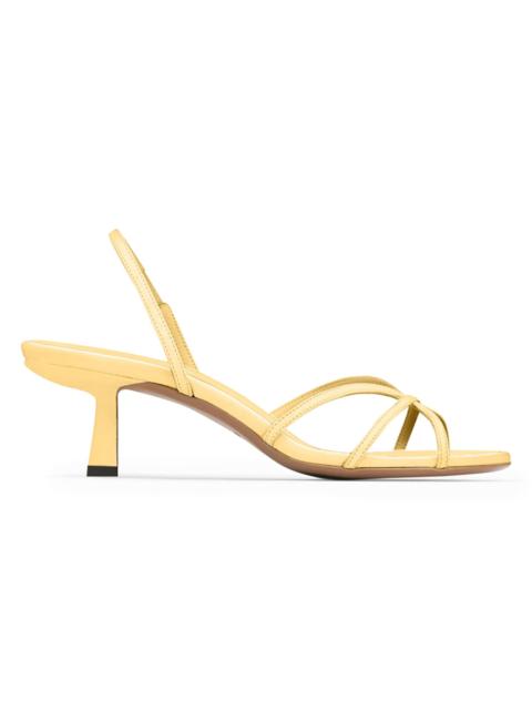 NEOUS Women's Nostalgic Modernism Ibor 55MM Leather Slingback Sandals - Sorbet