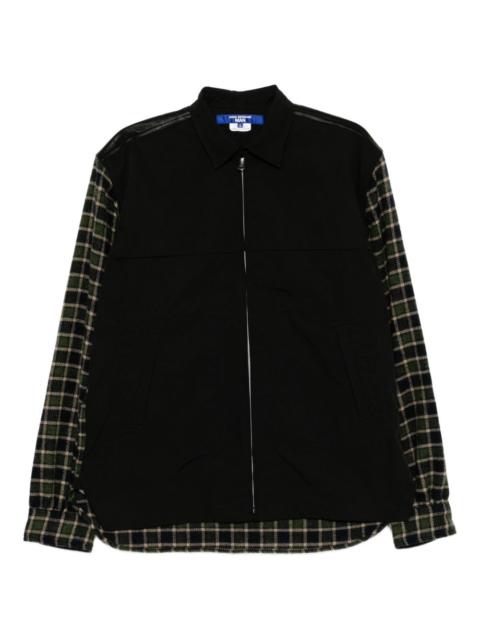 Junya Watanabe MAN checked flannel jacket