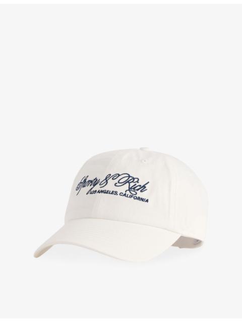 Sporty & Rich International Embroidered Cotton Cap