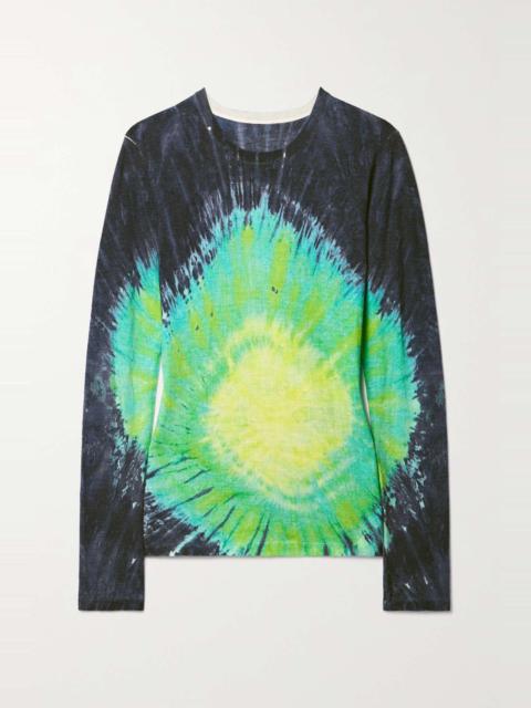 Miller tie-dyed cashmere sweater