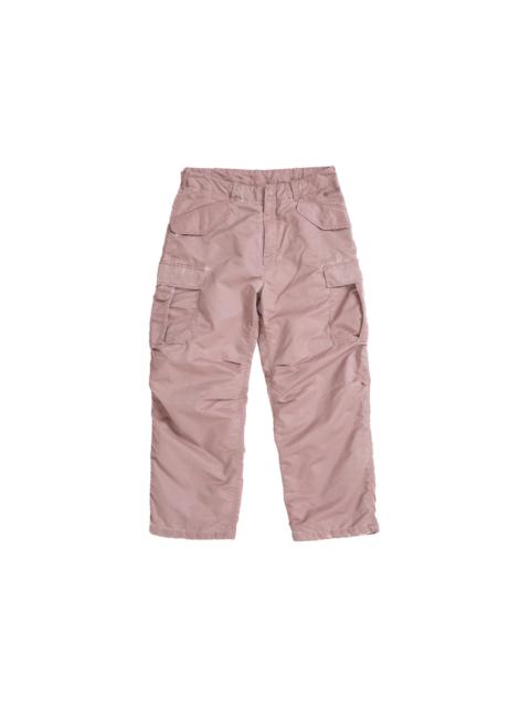 Supreme Washed Flight Satin Cargo Pant Dusty Pink