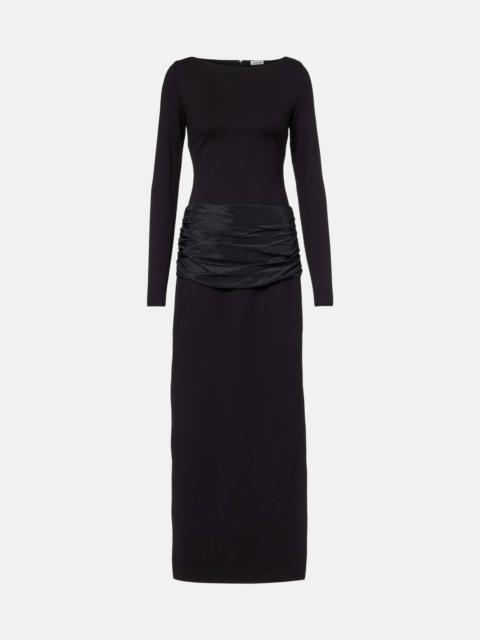 STAUD Holland draped maxi dress