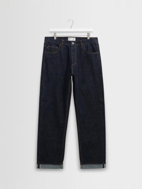 Wax London Russell - Rinse Wash Selvedge Straight Fit Denim Jeans
