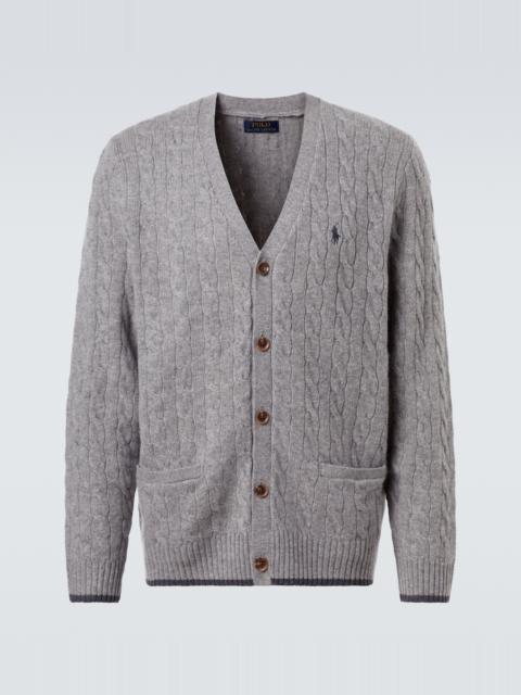 Polo Ralph Lauren Cable-knit cashmere cardigan