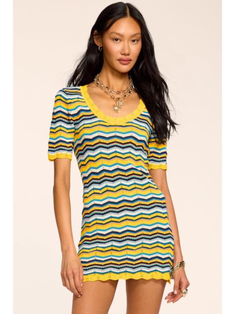 RAMY BROOK Caitlin Printed Knit Mini Dress
