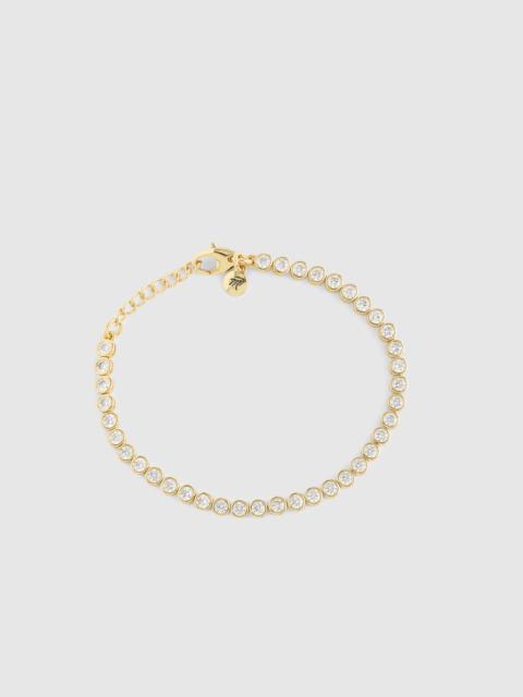 Madewell The Tennis Collection Bezel Set Crystal Bracelet