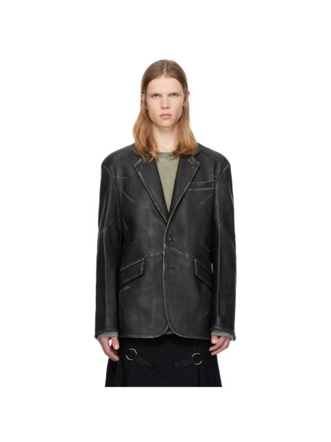 Andersson Bell Black Hyde Leather Jacket