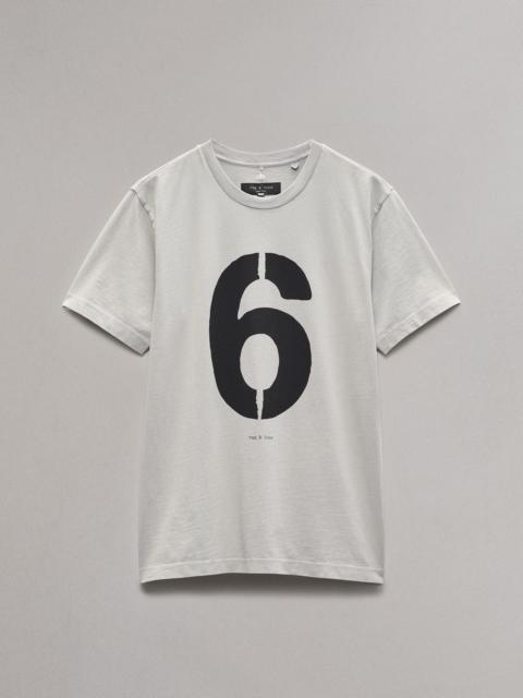 rag & bone rb Number 6 T-Shirt