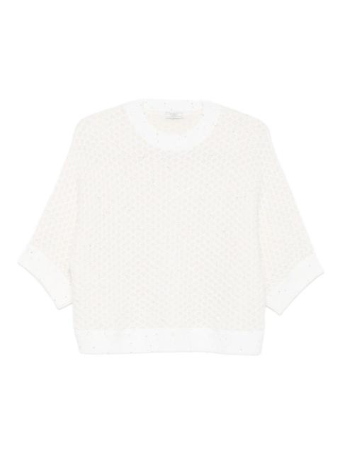 PESERICO embellished sweater