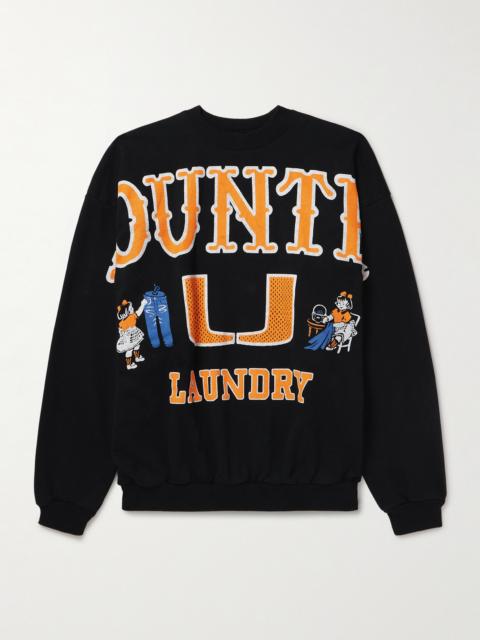 Kapital Printed Cotton-Jersey Sweatshirt