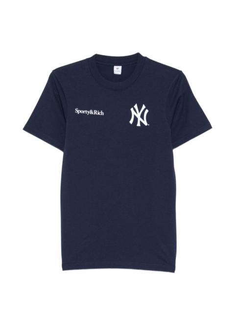 Sporty & Rich Femi logo-detail T-shirt