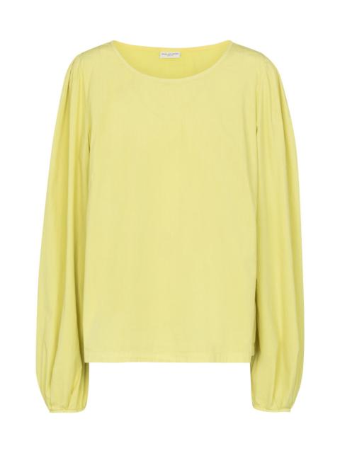 Dries Van Noten Cotton poplin-blend top