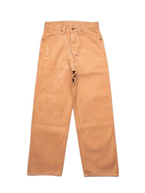 FULLCOUNT Persimmon Tannin Dye Heavy Duck Work Pants - Wide