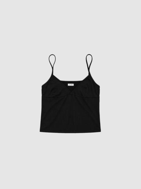 ST. AGNI Pointelle Cami - Black