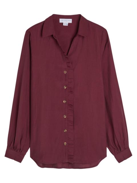 Never Fully Dressed Never Fully Dressed Miley Ruffle-trimmed Woven Shirt