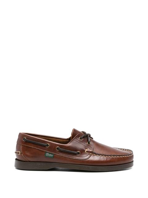 Paraboot Paraboot Lace-up Leather Boat Shoes