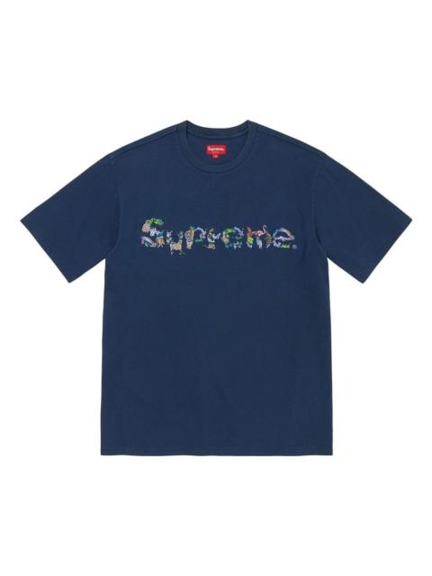 Supreme SS23 Week12 Animal Kingdom T-shirt 'Navy' SUP-SS23-212