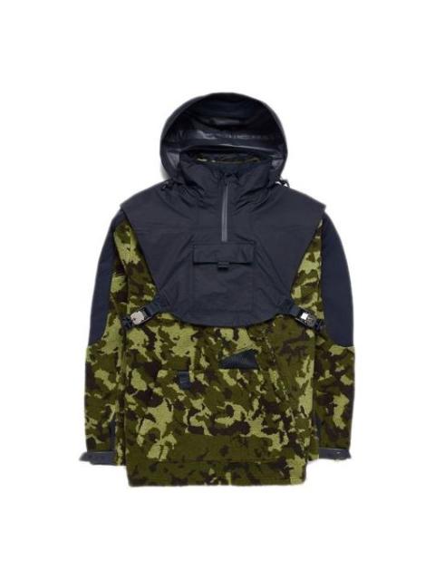 Nike Nike Lab MMW Hooded Woven Top 'Camo Black' AR5611-010