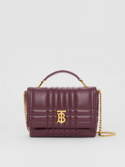 Burberry Small Quilted Lambskin Lola Satchel