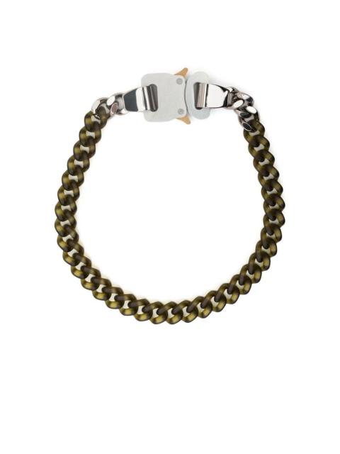 seat-belt choker necklace