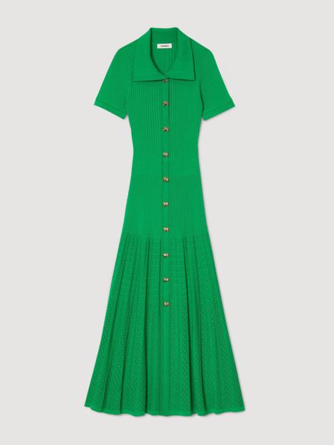 Sandro KNIT MAXI DRESS