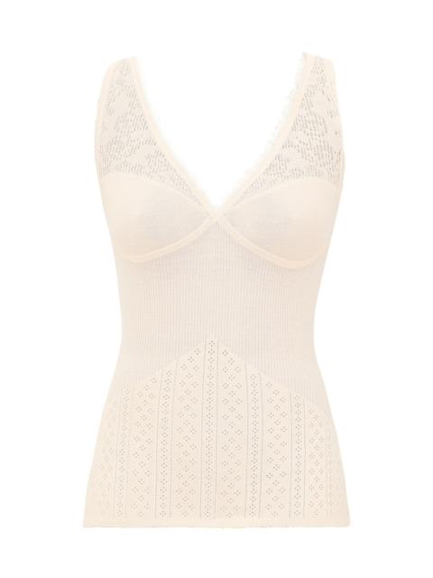 Zimmermann POINTELLE LACE CAMI