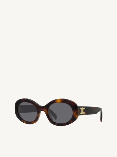 CELINE Celine CL40194U 5253A Acetate Sunglasses in Tortoise