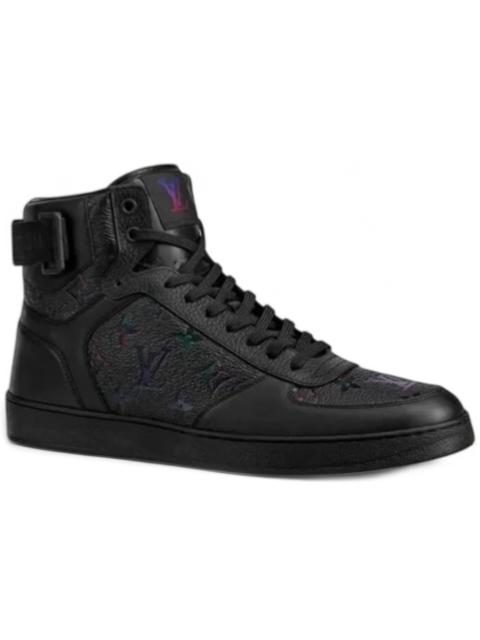 Louis Vuitton Louis Vuitton Rivoli Sneaker Boot Black Iridescent Monogram