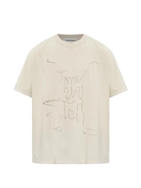 Our Legacy Our Legacy Box Graphic-print T-shirt