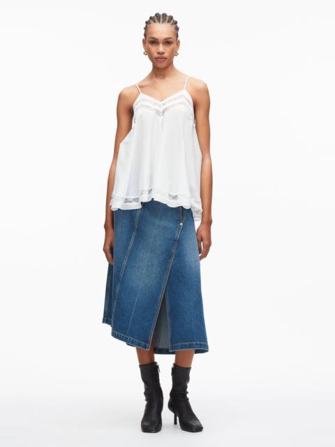 3.1 Phillip Lim Flounce Voile Top