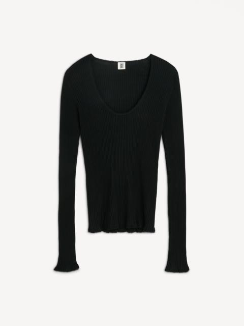 BY MALENE BIRGER Rinah merino wool top