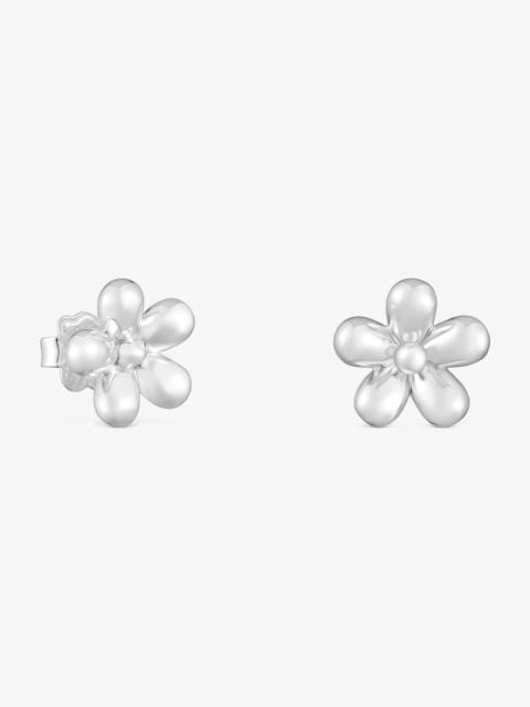 TOUS Silver flower Earrings Daisy