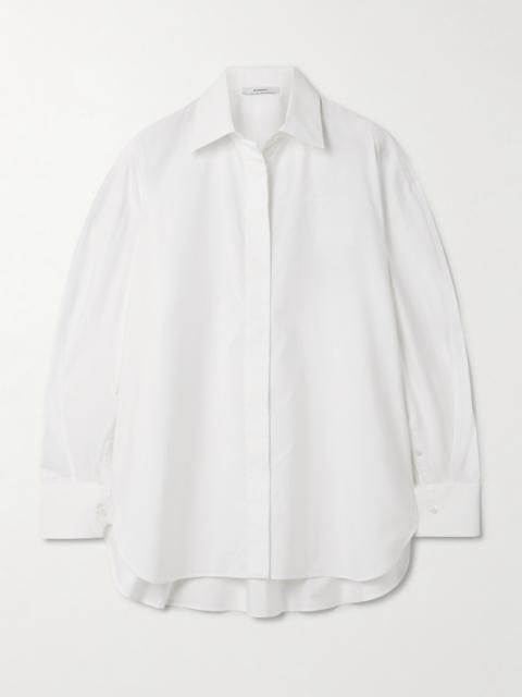 Givenchy Embroidered Cotton-poplin Shirt