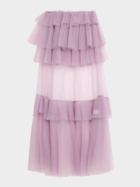 AKNVAS Vilhelmine Tulle Maxi Skirt