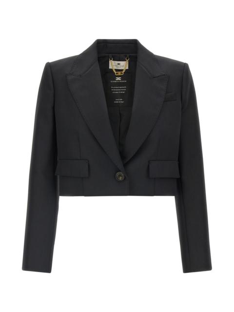 ELISABETTA FRANCHI Cropped Blazer