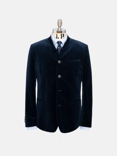 J. PRESS MADE-IN-AUSTRIA NAVY VELVET TYROLEAN JACKET