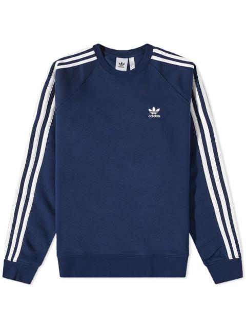 Adidas 3 Stripe Crew Sweat