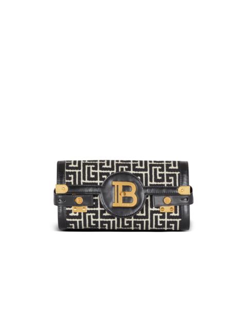 B-Buzz 23 leather clutch bag with jacquard monogram