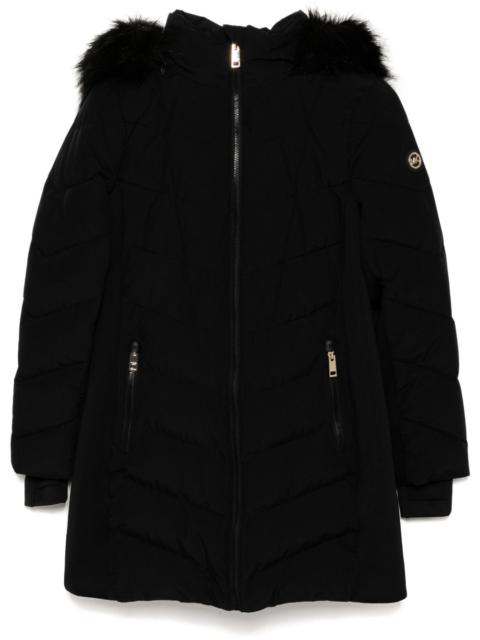 MICHAEL KORS Chevron Scuba coat
