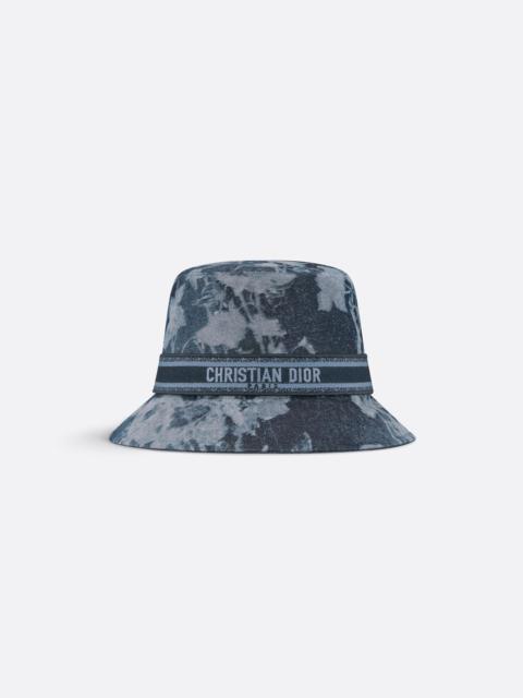 Dior D-Bobby Fleurs Mystiques Small Brim Bucket Hat