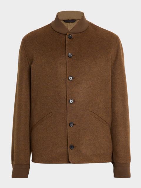 Loro Piana Men's Rik Water-Repellent Cashmere Blouson