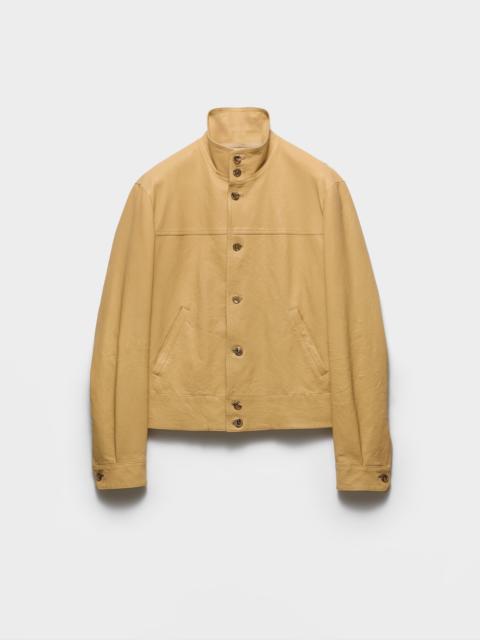 Prada Nappa leather jacket