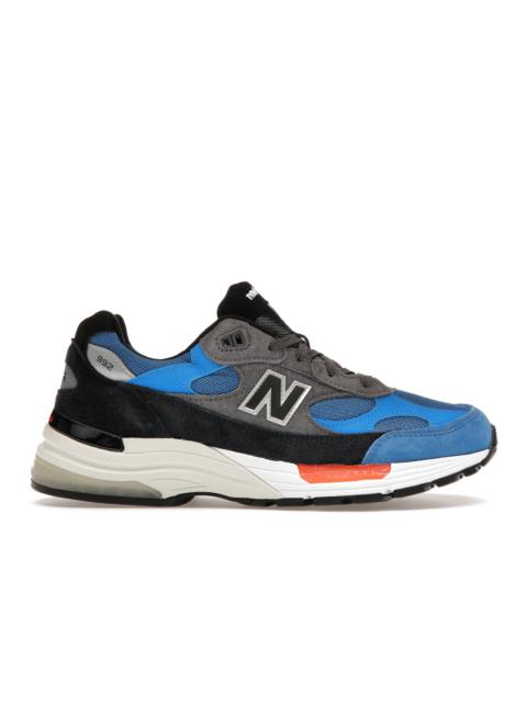 New Balance 992 Black Blue Grey